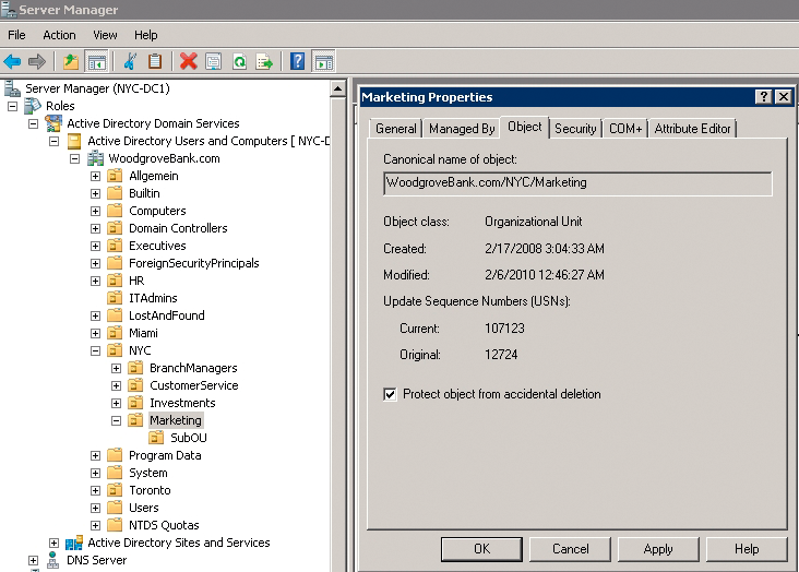 In the MMC user interface, you can disable the delete request. In the MMC user interface, you can disable the delete request.