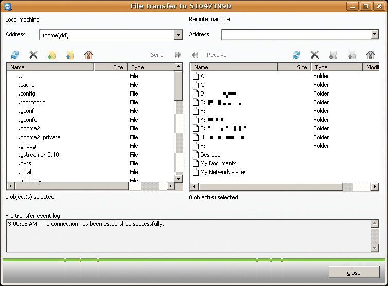 File transfers between computers are convenient and easy to keep track of. File transfers between computers are convenient and easy to keep track of.