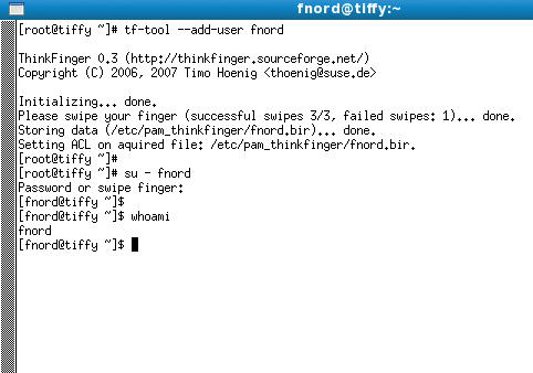 … and then creating a fingerprint for each user. … and then creating a fingerprint for each user.