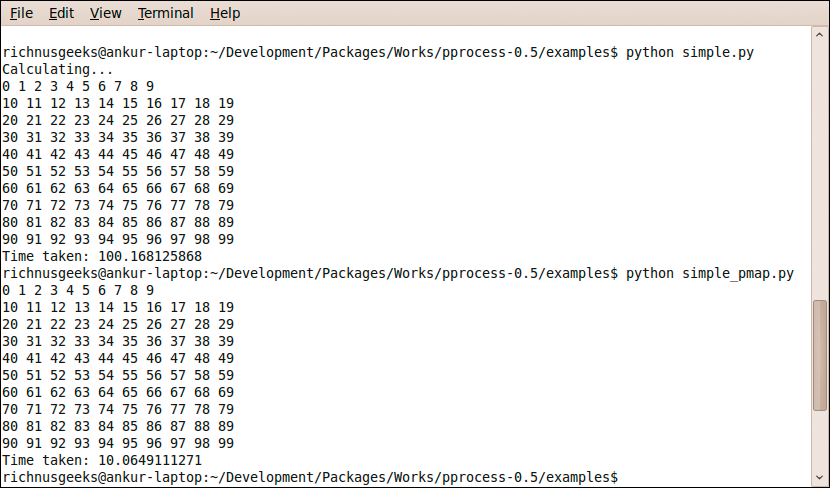 Performance boost through pprocess pmap. Performance boost through pprocess pmap.