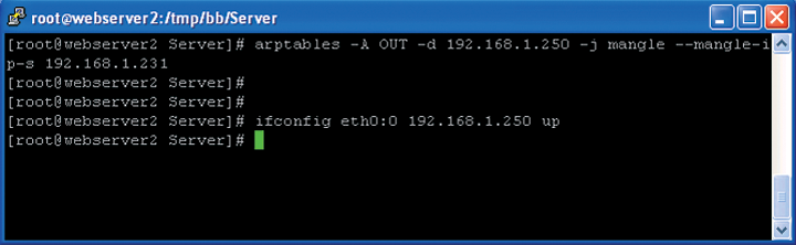 IP aliasing with ipconfig. IP aliasing with ipconfig.