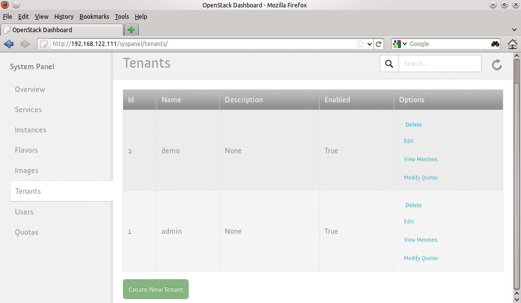 Managing tenants and users in the SUSE Cloud. Managing tenants and users in the SUSE Cloud.
