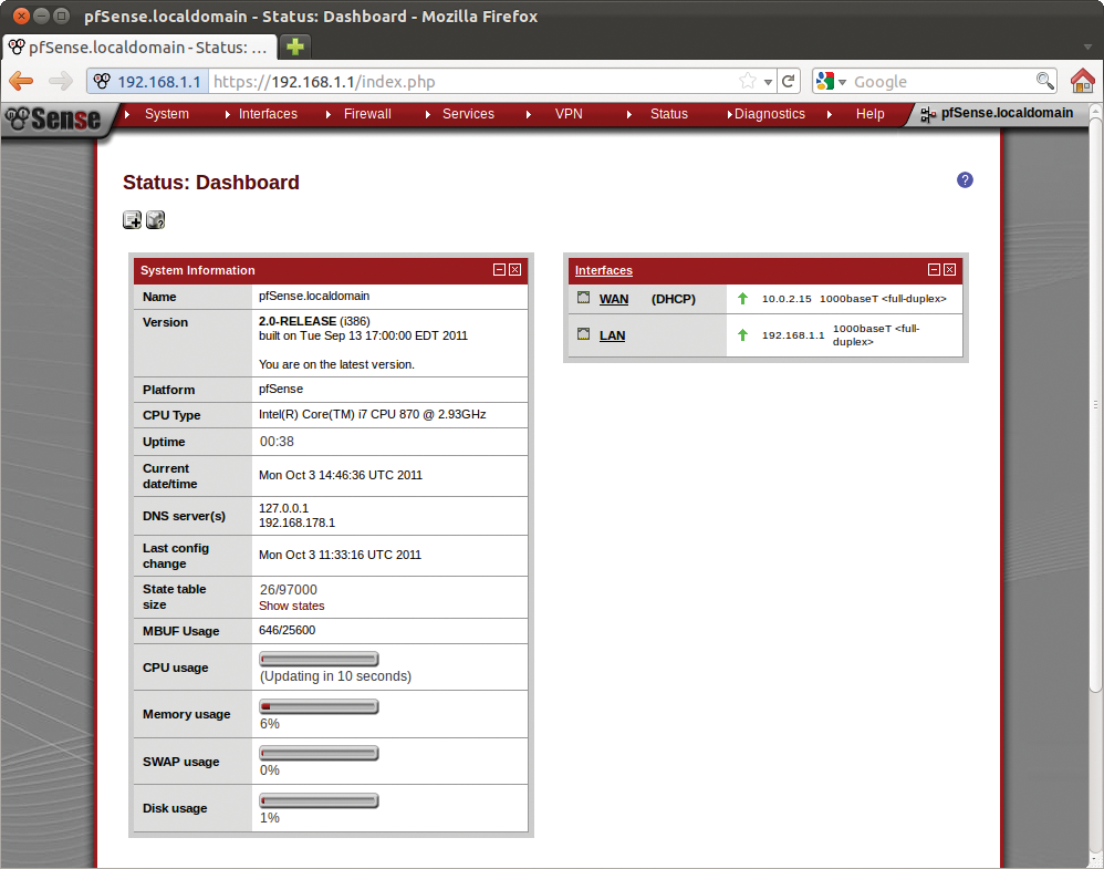 The dashboard provides a useful collection of information about the system's current state. You can reorganize the widgets on the dashboard by dragging and dropping. The dashboard provides a useful collection of information about the system's current state. You can reorganize the widgets on the dashboard by dragging and dropping.