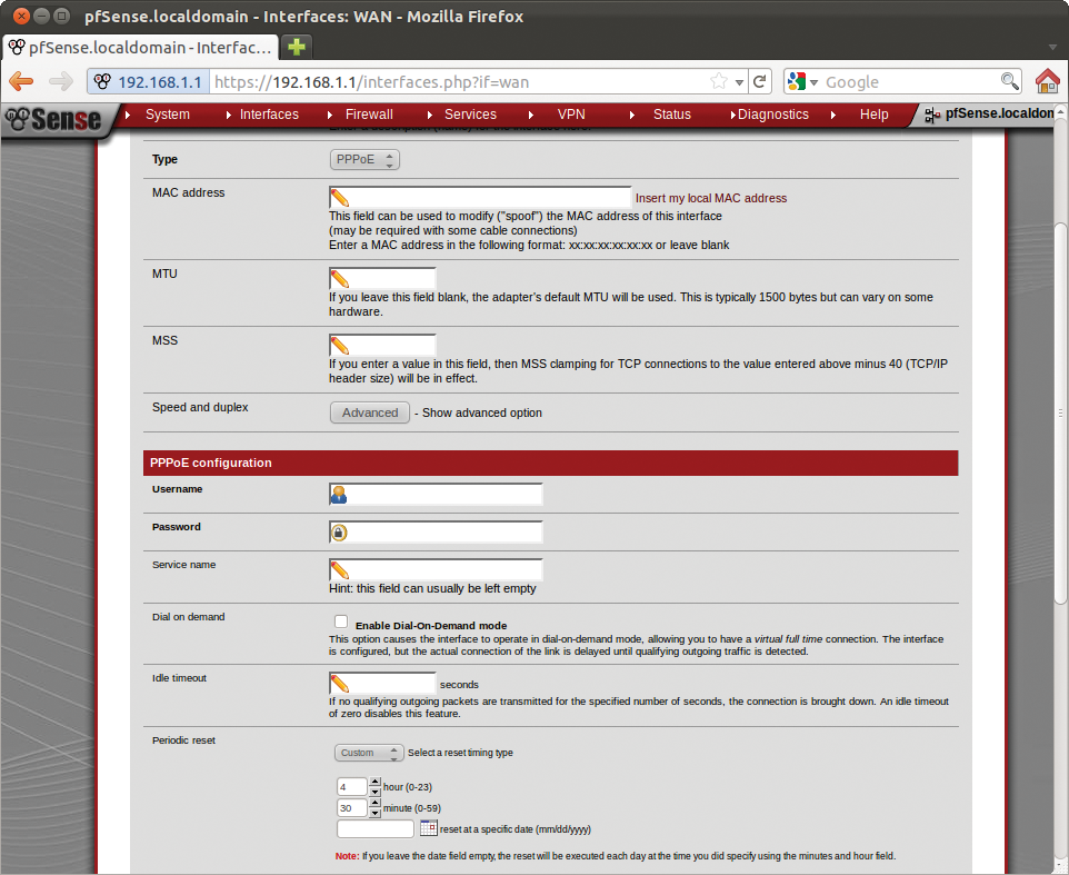 The reset by the provider occurs at 4:30am – a time when nobody is likely to be in the office. The reset by the provider occurs at 4:30am – a time when nobody is likely to be in the office.
