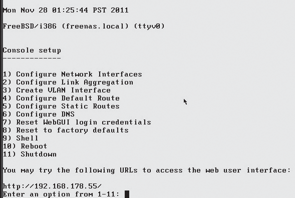 Managing FreeNAS via a web interface in the browser. Managing FreeNAS via a web interface in the browser.