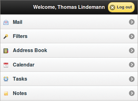 Horde viewed from a smartphone. Horde viewed from a smartphone.