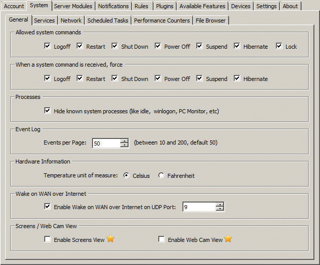 PC Monitor Manager general system availability monitors. PC Monitor Manager general system availability monitors.