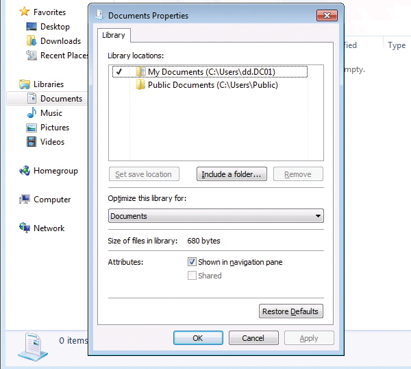 Efficient use of libraries in Windows 7. Efficient use of libraries in Windows 7.