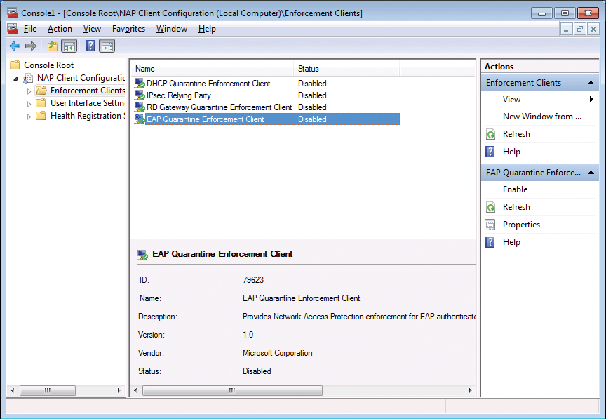 The Enforcement Client ensures policy compliance on mobile devices. The Enforcement Client ensures policy compliance on mobile devices.