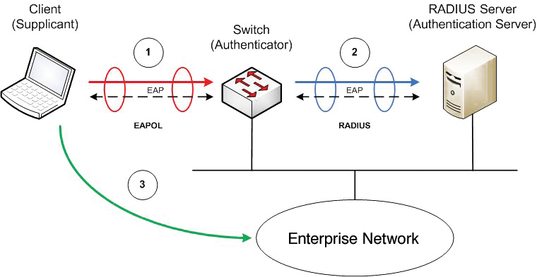 The IEEE 802.1X standard is used for authentication and authorization on networks; NAP only uses it to enforce policies. The IEEE 802.1X standard is used for authentication and authorization on networks; NAP only uses it to enforce policies.