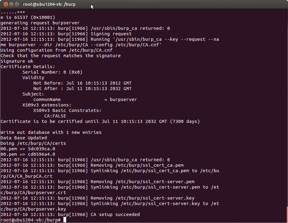 The server is ready in next to no time. Burp encrypts the backup data for transmission to the server. The server is ready in next to no time. Burp encrypts the backup data for transmission to the server.