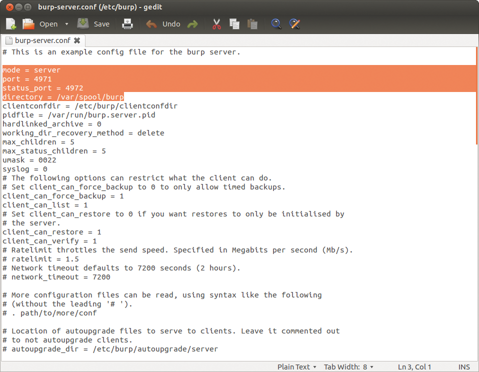 In the server configuration, the admin defines the path for saving backups on the server. In the server configuration, the admin defines the path for saving backups on the server.