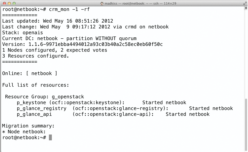 In addition to the agents for Keystone and Glance, all other OpenStack components now have Pacemaker resource agents. In addition to the agents for Keystone and Glance, all other OpenStack components now have Pacemaker resource agents.
