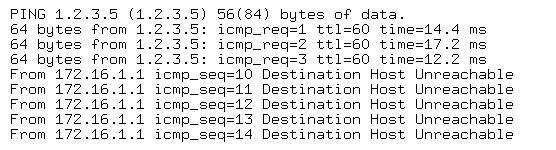 The connection breaks down; it takes a while for the Quagga router to notice … The connection breaks down; it takes a while for the Quagga router to notice …