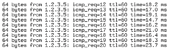 The downtime is not measurable if the Quagga router notices the link failure and can react immediately. The downtime is not measurable if the Quagga router notices the link failure and can react immediately.