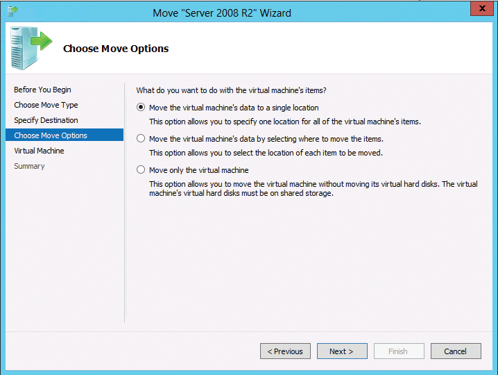 Starting a live migration without a cluster. Starting a live migration without a cluster.