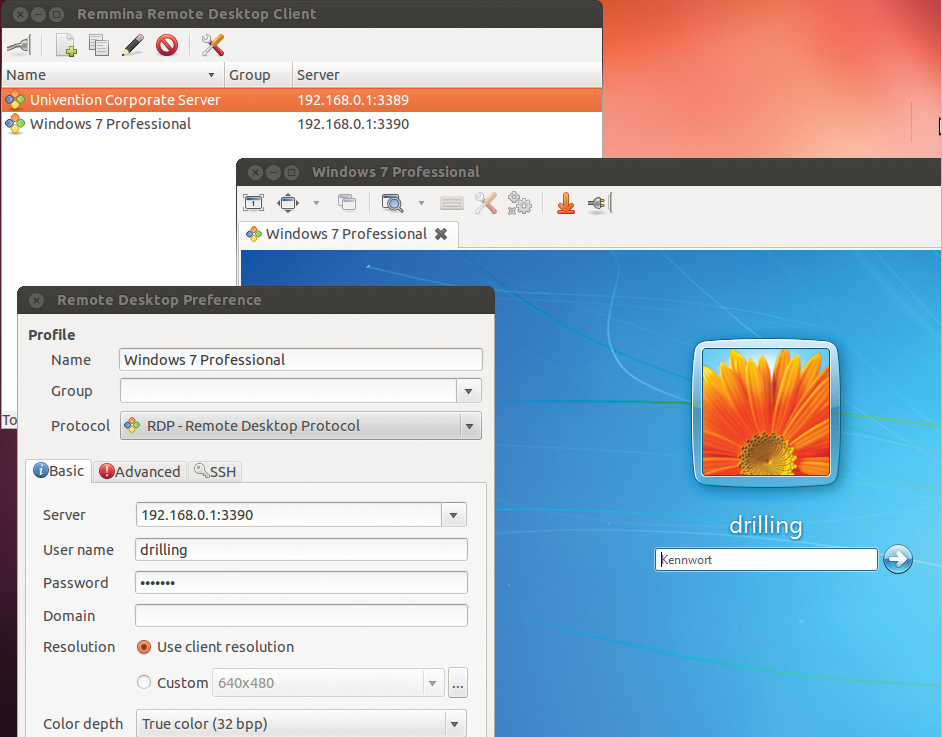 Remmina is a versatile, powerful, and extensible remote desktop client. Remmina is a versatile, powerful, and extensible remote desktop client.