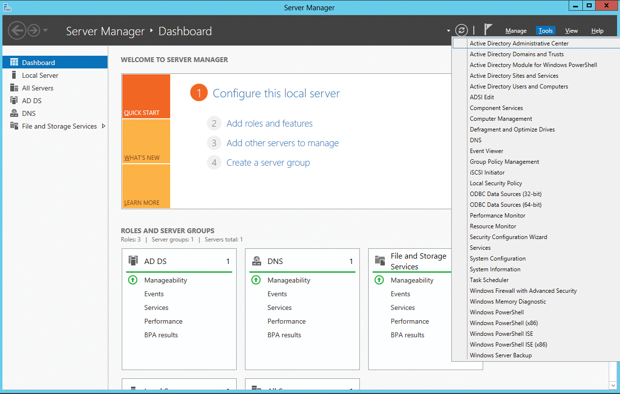 Server Manager in Windows Server 2012 provides centralized management of roles and features. Server Manager in Windows Server 2012 provides centralized management of roles and features.