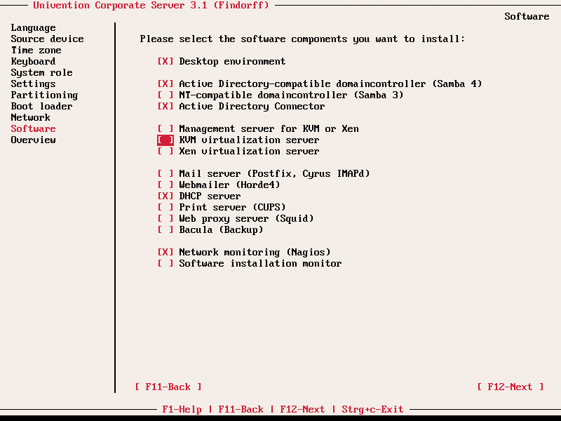 After selecting the appropriate software component, the UCS becomes the domain controller, even though the installer prompts you for a domain name and saves your input. After selecting the appropriate software component, the UCS becomes the domain controller, even though the installer prompts you for a domain name and saves your input.