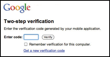 Google has offered two-factor authentication for Google services for some time. Google has offered two-factor authentication for Google services for some time.
