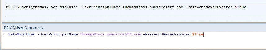 Office 365 can also be managed in PowerShell. Office 365 can also be managed in PowerShell.