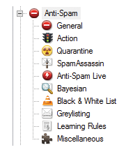 IceWarp server provides built-in anti-spam protection that is superior to protection offered by Exchange. IceWarp server provides built-in anti-spam protection that is superior to protection offered by Exchange.