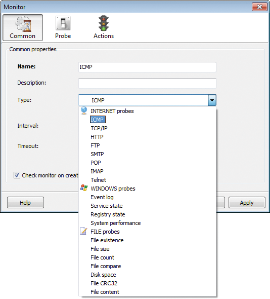 Monitoring various protocols and areas of servers. Monitoring various protocols and areas of servers.