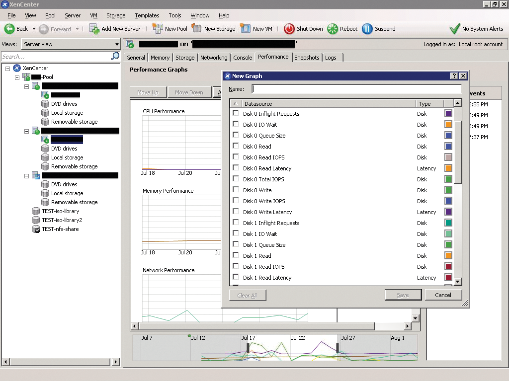New monitoring metrics allow a more detailed review of the performance parameters of hosts and virtual machines. New monitoring metrics allow a more detailed review of the performance parameters of hosts and virtual machines.