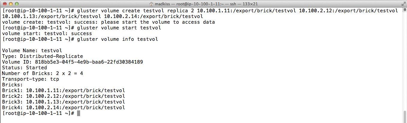 Admins can create new volumes through the existing infrastructure. Admins can create new volumes through the existing infrastructure.
