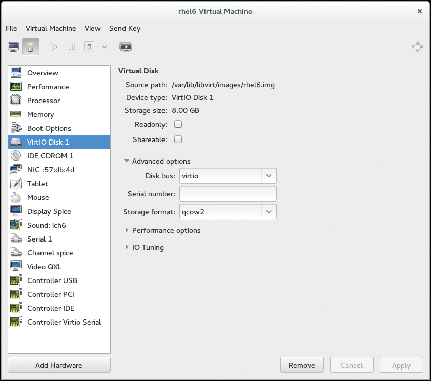 Internal (live) snapshots only work with the qcow2 format. Internal (live) snapshots only work with the qcow2 format.