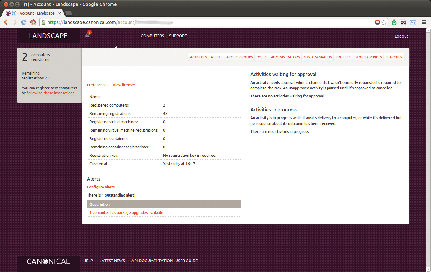 Landscape manages Ubuntu machines via a web interface. Landscape manages Ubuntu machines via a web interface.