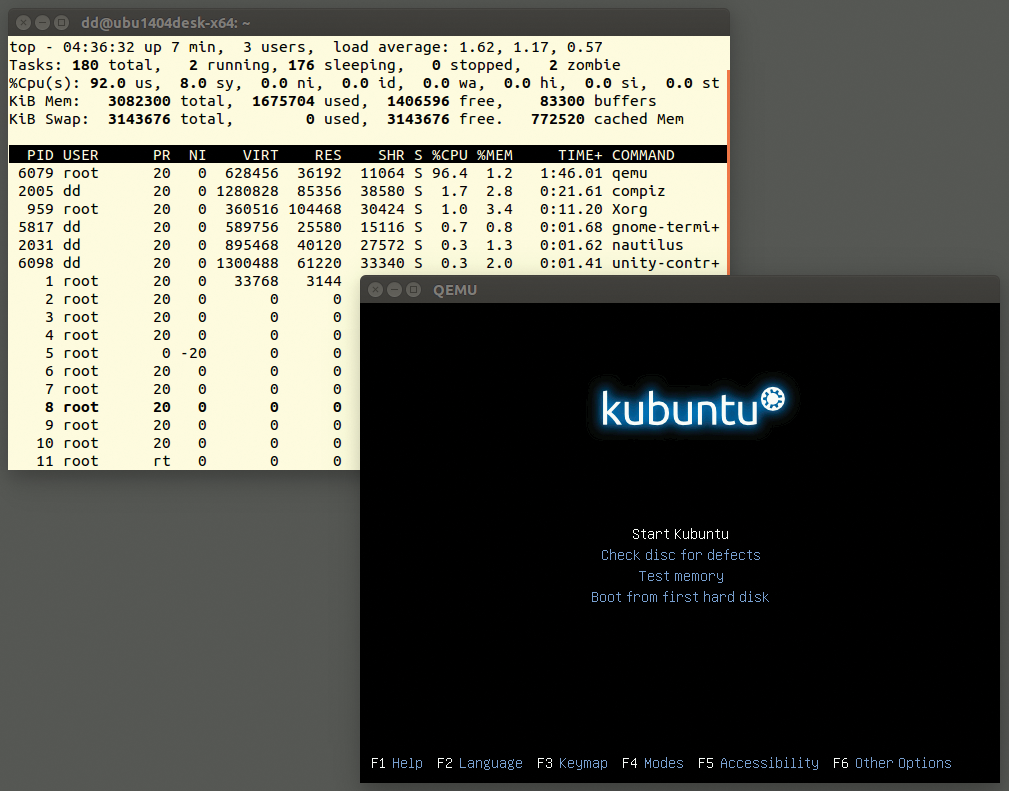 In this case, the virtual machine is running as the root user. If a program were to break out, it would also have full root privileges. In this case, the virtual machine is running as the root user. If a program were to break out, it would also have full root privileges.