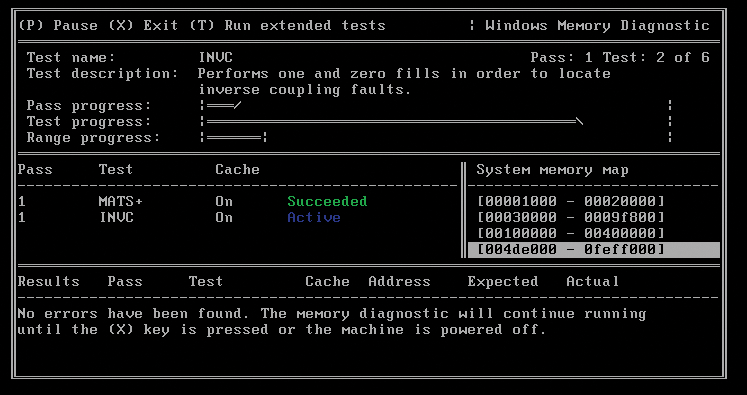 Before a repair, you should test the RAM in your server. Before a repair, you should test the RAM in your server.