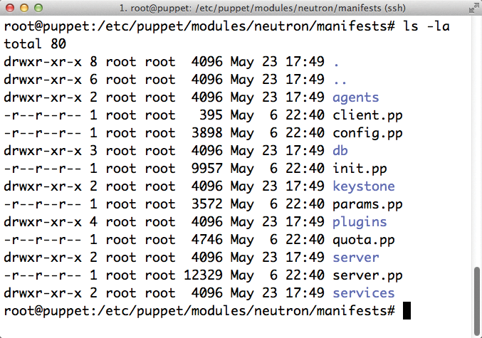 Quality checks for Puppet modules, like this one for OpenStack Neutron, are mostly left entirely to the developer, which can lead to problems in the real world. Quality checks for Puppet modules, like this one for OpenStack Neutron, are mostly left entirely to the developer, which can lead to problems in the real world.