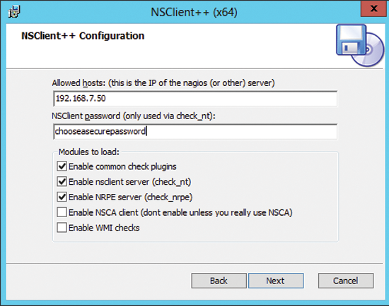 The NSClient++ wizard makes it simple to set up a Windows server for monitoring. The NSClient++ wizard makes it simple to set up a Windows server for monitoring.