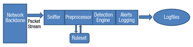 Snort packet processing system. Snort packet processing system.