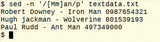 Searching for uppercase (Man) or lowercase (man). Searching for uppercase (Man) or lowercase (man).