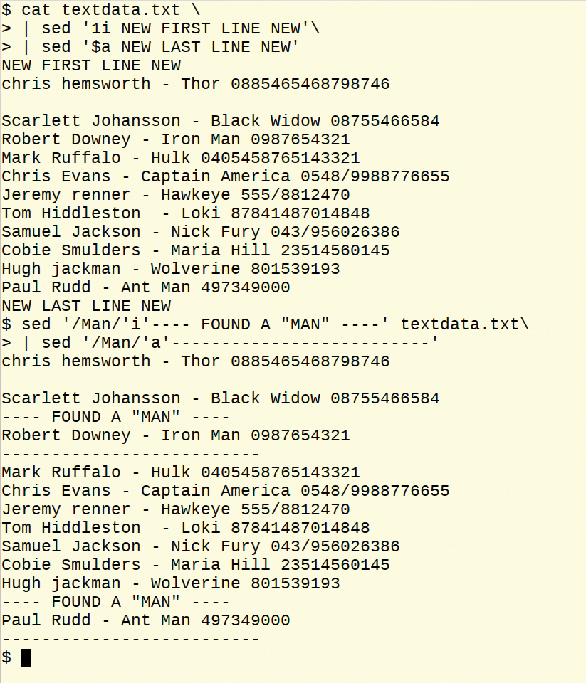 Adding lines. Adding lines.