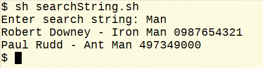 Handling variables in Bash scripts. Handling variables in Bash scripts.