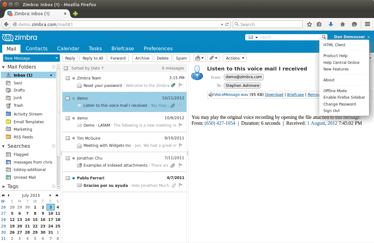 Zimbra is widespread in the US but almost invisible in Europe. Zimbra is widespread in the US but almost invisible in Europe.