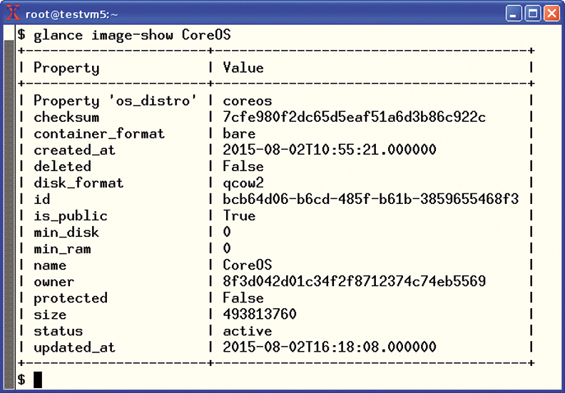 For Magnum, a Glance object needs to possess specific properties (e.g., os_distro for CoreOS). For Magnum, a Glance object needs to possess specific properties (e.g., os_distro for CoreOS).