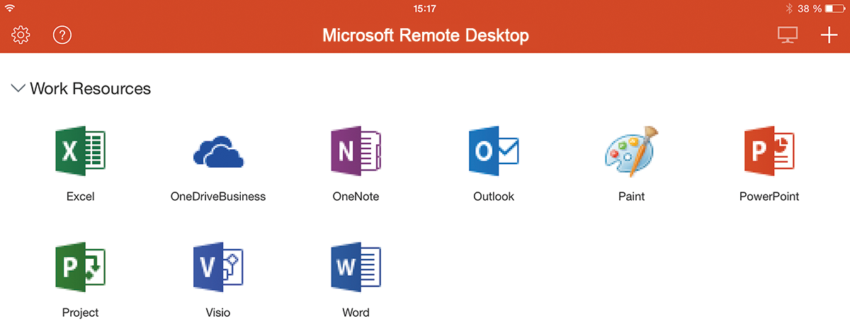 The mobile Remote Desktop Client comes with built-in support for Azure RemoteApp. The mobile Remote Desktop Client comes with built-in support for Azure RemoteApp.