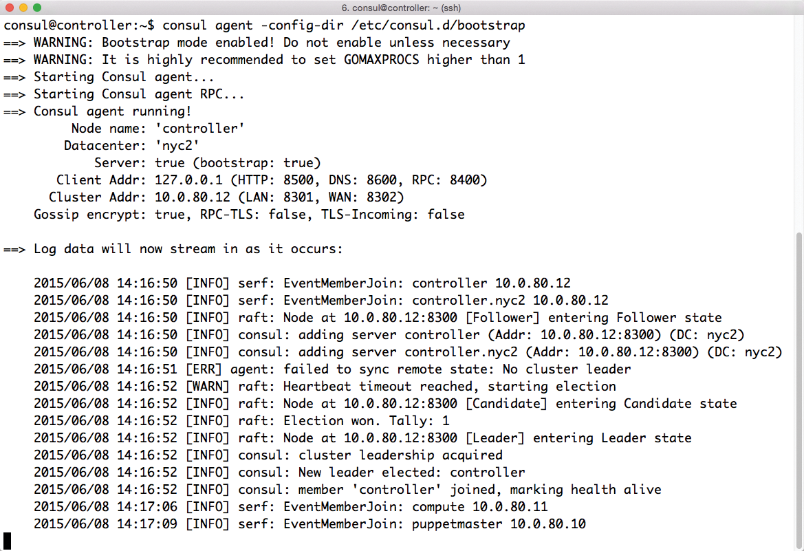 Like Etcd, Consul uses bootstrapping, in which system nodes agree as a first step. Like Etcd, Consul uses bootstrapping, in which system nodes agree as a first step.