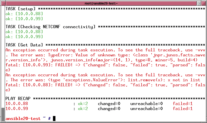 If you are considering working with Ansible 2.0, you should test run your playbooks. If you are considering working with Ansible 2.0, you should test run your playbooks.