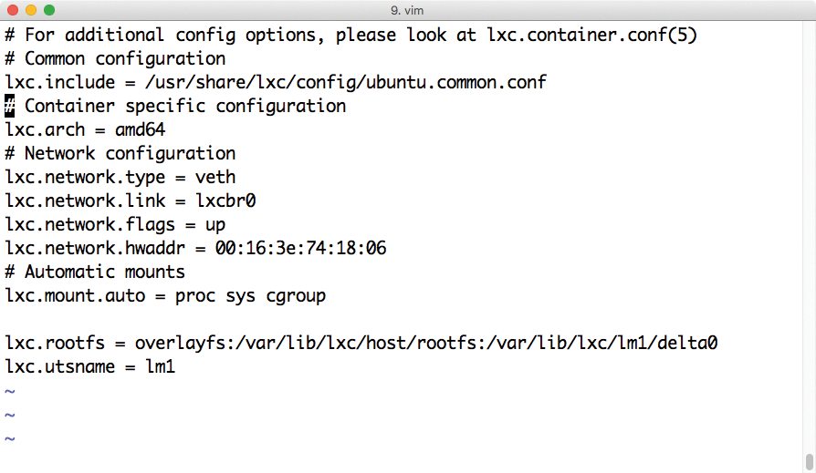 LXC also can use OverlayFS. LXC also can use OverlayFS.