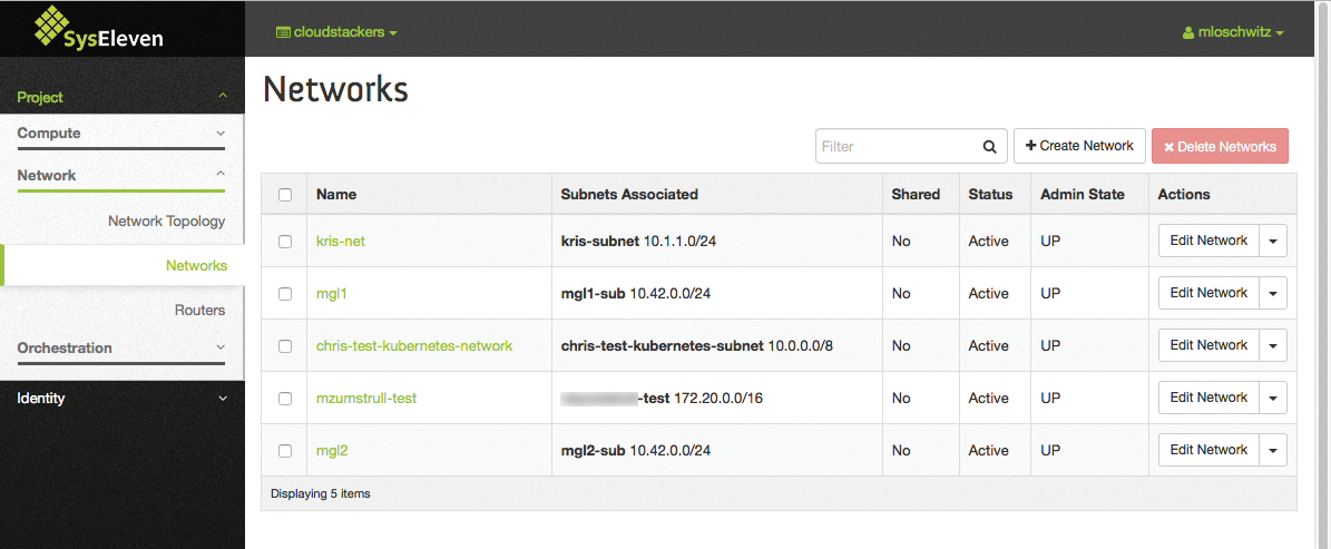 There are virtually no limits to the user's imagination when creating SDN networks: Because the networks are separated, even multiple networks with the same address space are possible. There are virtually no limits to the user's imagination when creating SDN networks: Because the networks are separated, even multiple networks with the same address space are possible.