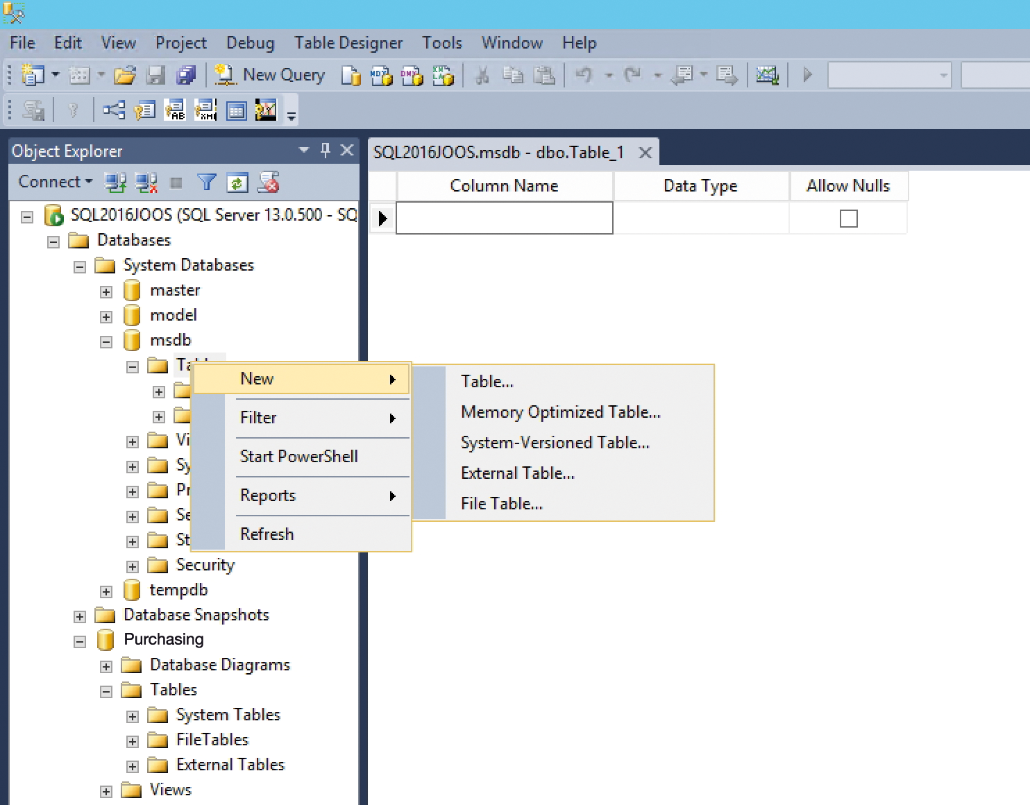 SQL Server 2016 can create versions for tables and thus also store history data. SQL Server 2016 can create versions for tables and thus also store history data.