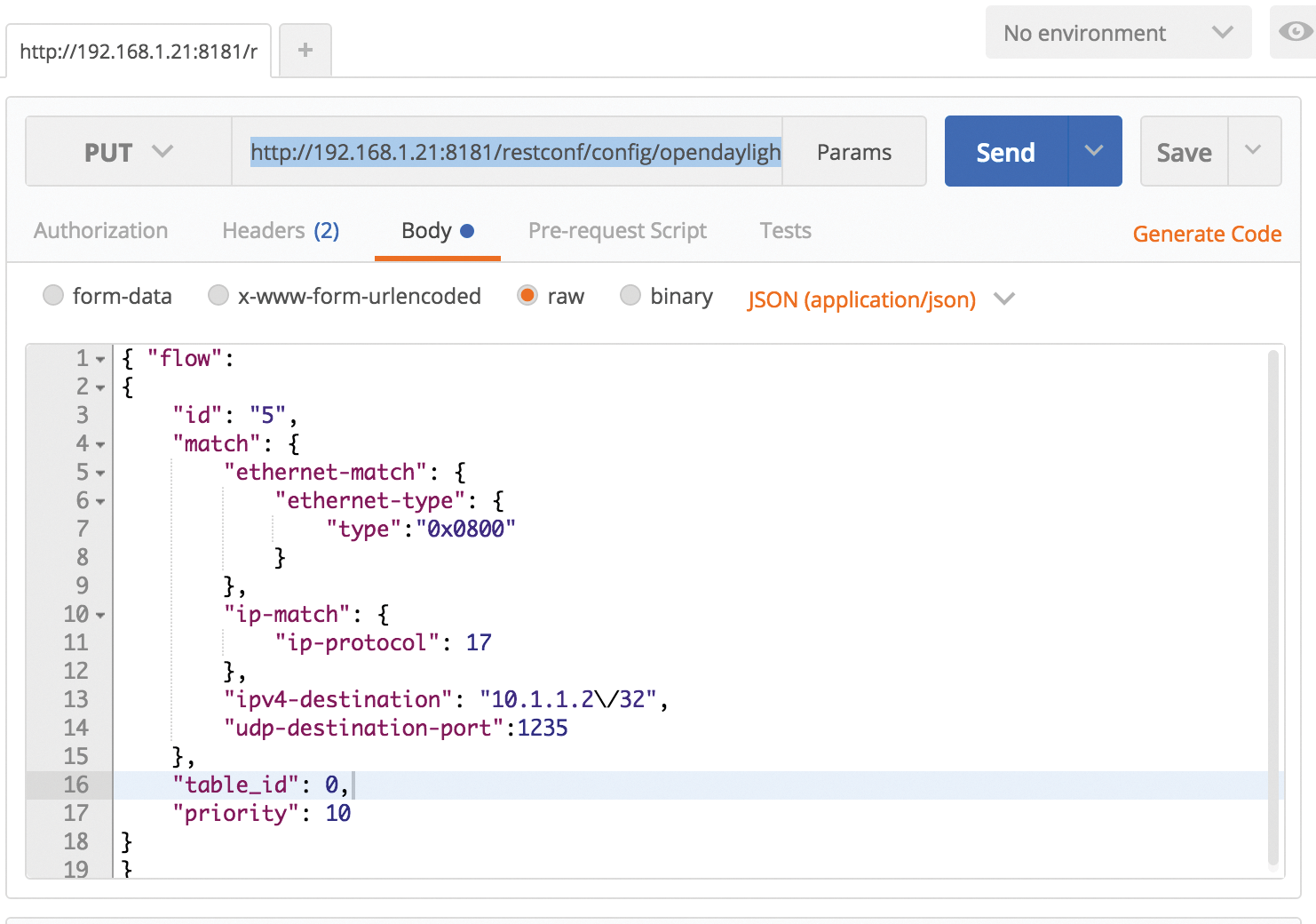 Chrome Postman needs a configuration file. Chrome Postman needs a configuration file.