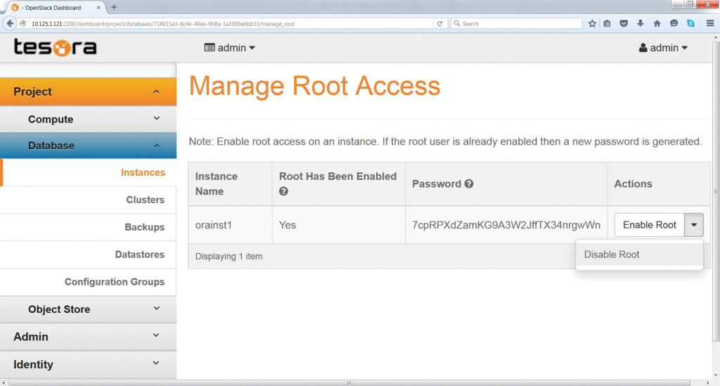 Tesora beefs up the GUI for its OpenStack solution and even provides optional around-the-clock support. Tesora beefs up the GUI for its OpenStack solution and even provides optional around-the-clock support.