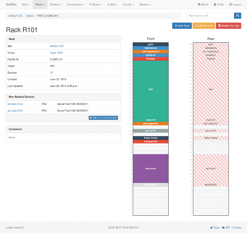 The NetBox DCIM solution can completely replace RackTables. The NetBox DCIM solution can completely replace RackTables.